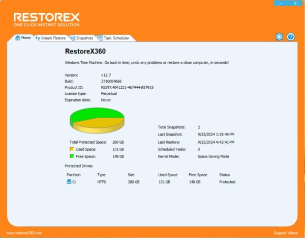 RestoreX Lite 1 PC / 1 Year - Image 2